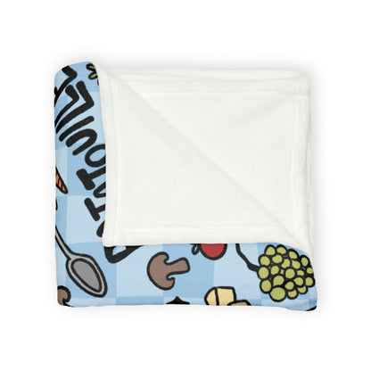 Tiny Chef Throw Blanket
