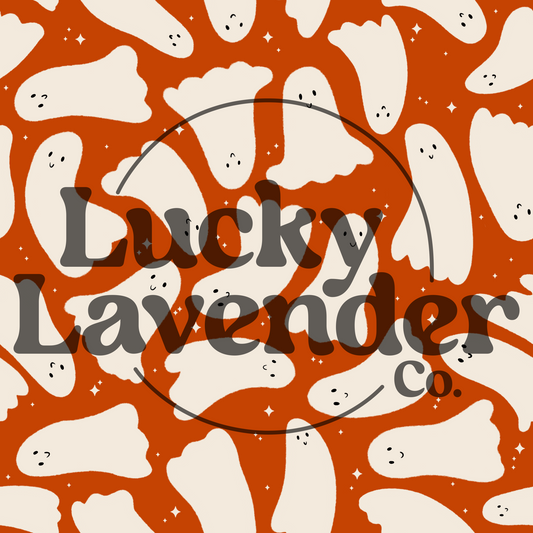 Cute Ghosties Seamless Pattern