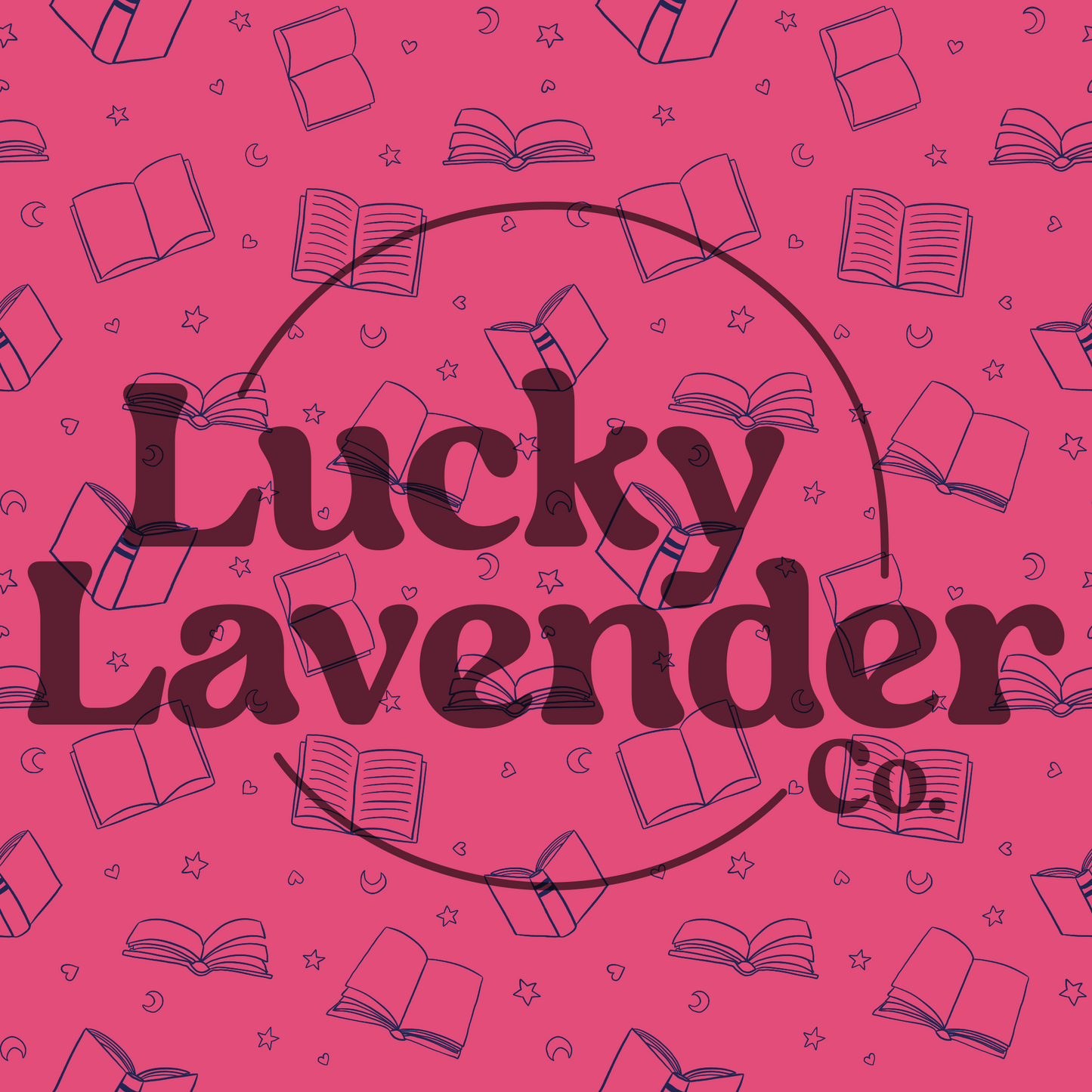 Bookish Seamless Pattern