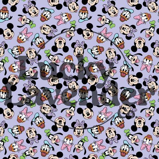 Fab Pals Seamless Pattern