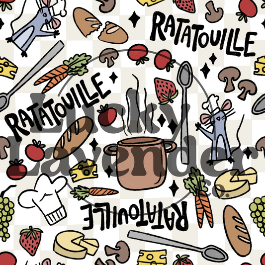 Little Chef Seamless Pattern