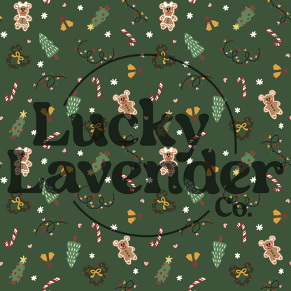 Magical Holiday Seamless Pattern