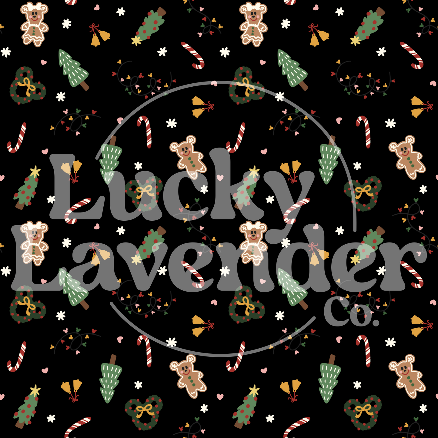 Magical Holiday Seamless Pattern