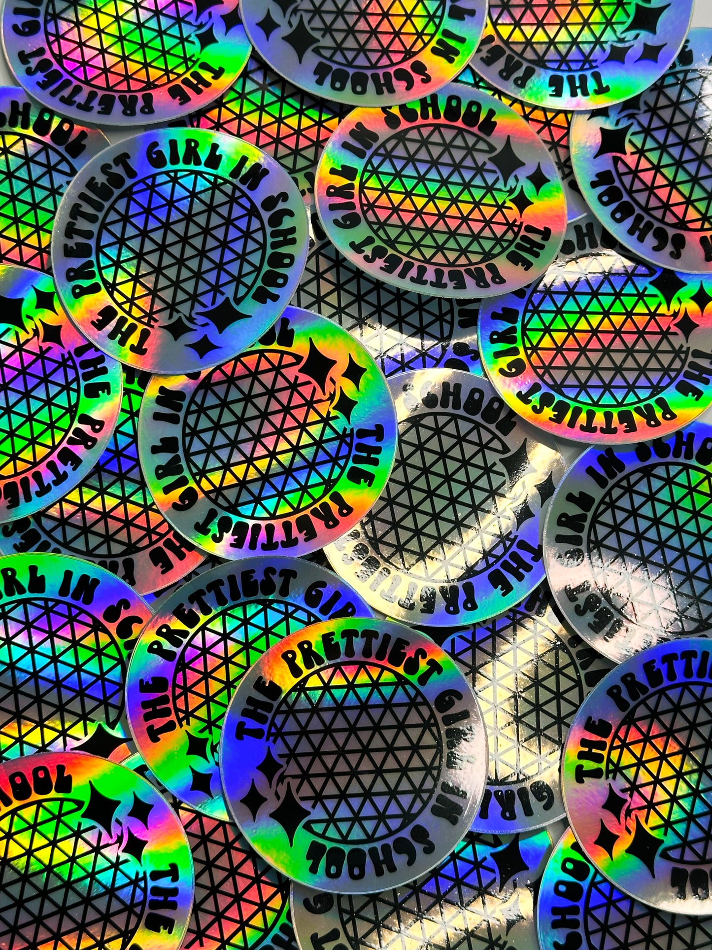 Prettiest Girl In School Sticker