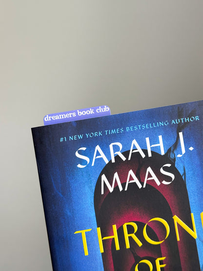 Dreamers Book Club Bookmark