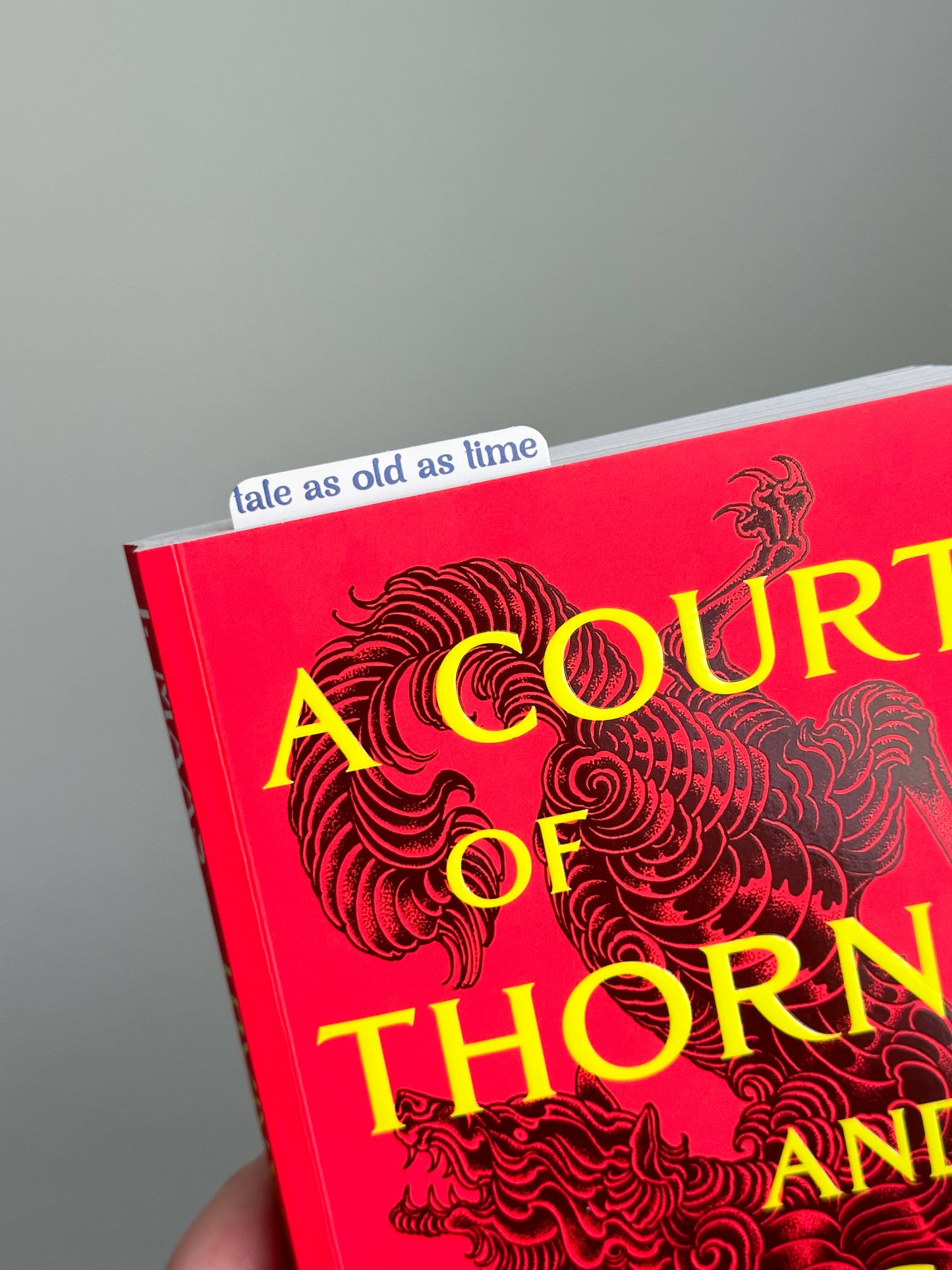 Tale As Old As Time Bookmark