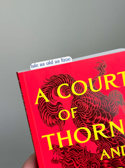 Tale As Old As Time Bookmark