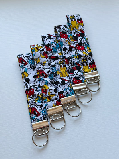 Fab Friends Wristlet Key Fob