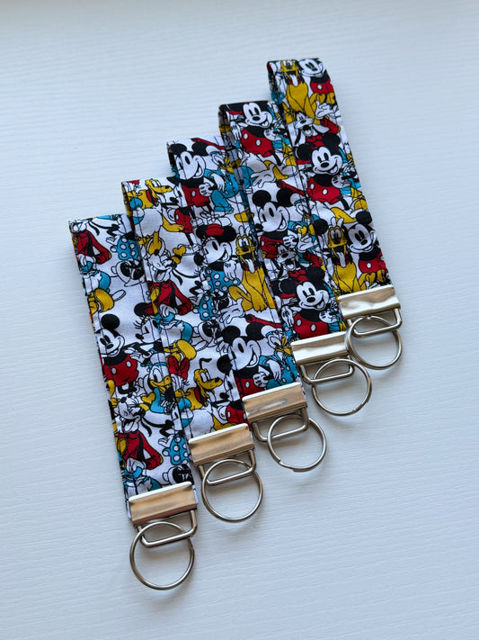 Fab Friends Wristlet Key Fob