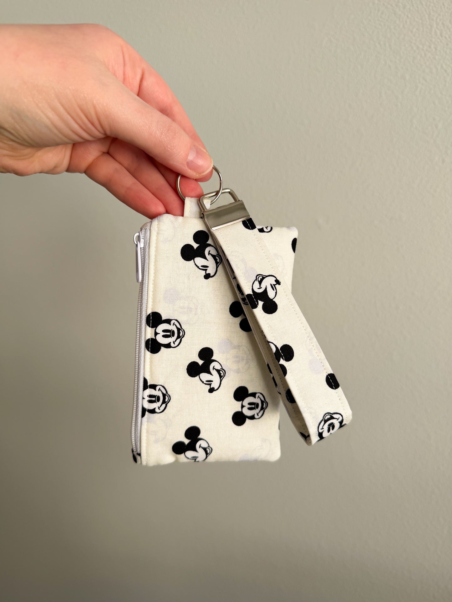 Mousey Key Fob + Wallet Wristlet