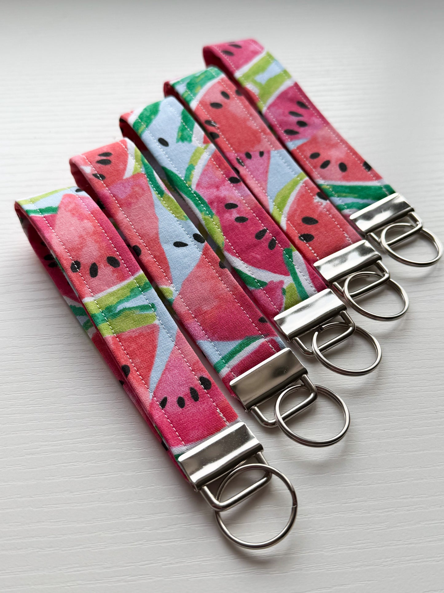 Summer Melon Wristlet Key Fob