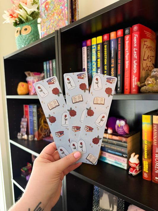 Beauty & the Books Bookmark